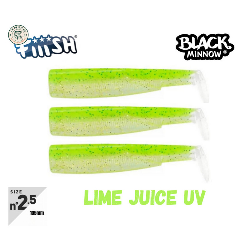 Fiiish Black Minnow 105 N°2.5 Lime Juice | Le Peish 64