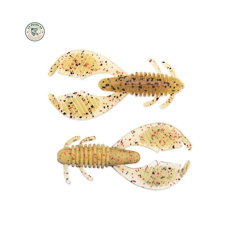 Reins Ax Craw 7,5 cm Smoke Mustard | Le Peish 64