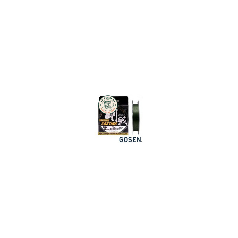 Gosen Casting PE 1.2 150 m | Le Peish 64