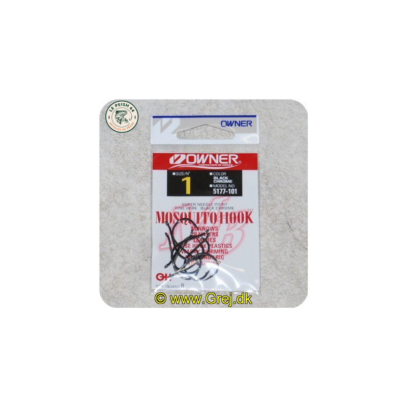 Mosquitos Hook Size 1 | Le Peish 64