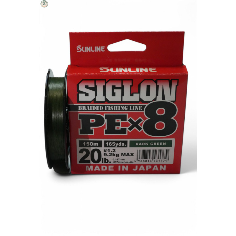 Siglon X8 0,20 mm Dark Green | Le Peish 64