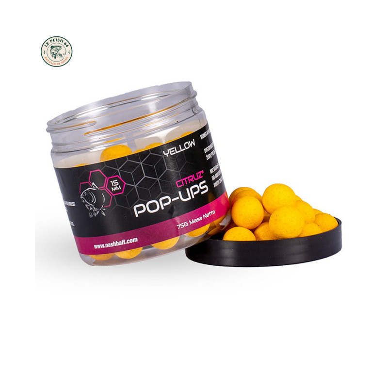 Pop Ups Citruz Yellow 15mm | Le Peish 64