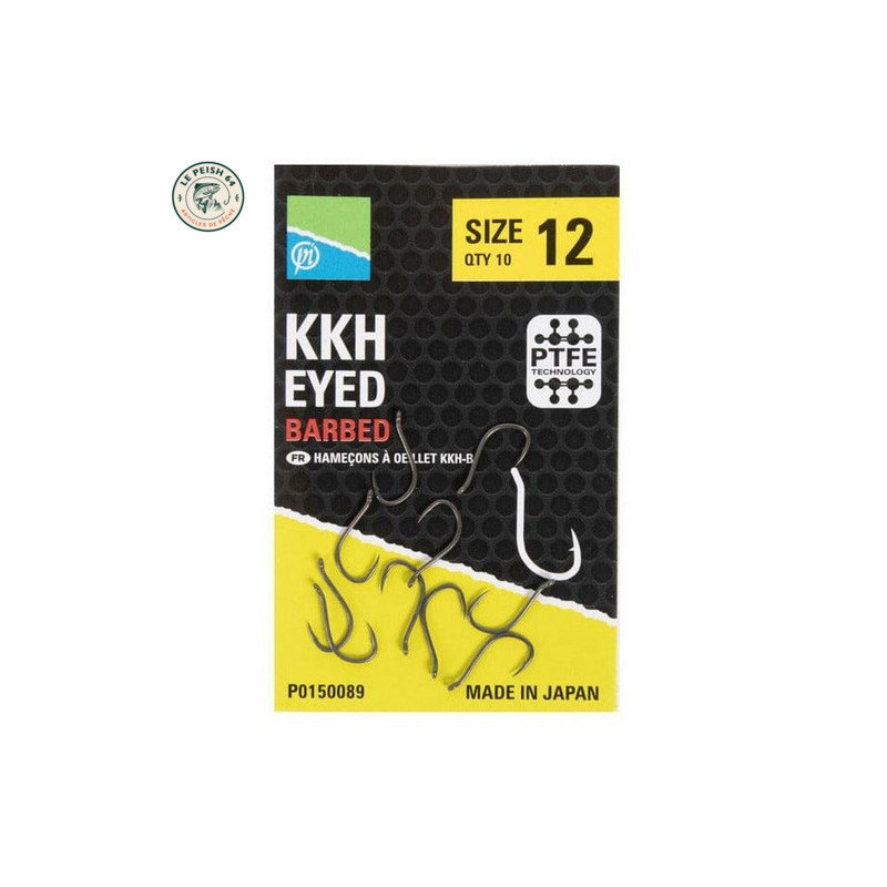 Preston KKH Eyed Barbed T.12 | Le Peish 64
