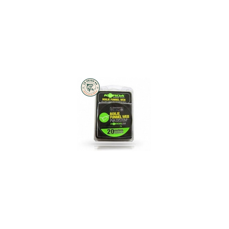 PVA Boilie Funnel Web 20m Vert | Le Peish 64