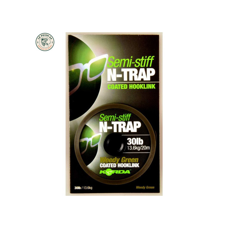 N-Trap Semi-Stiff 20lb Gravel Brown | Le Peish 64