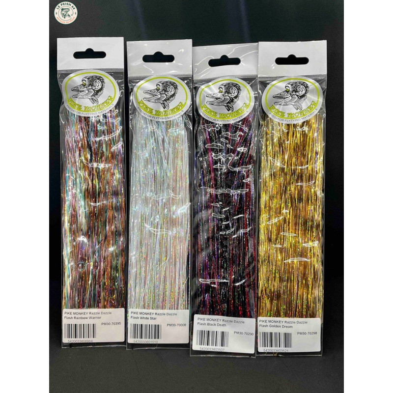 Pike Monkey Razzle Dazzle Flash White Star | Le Peish 64