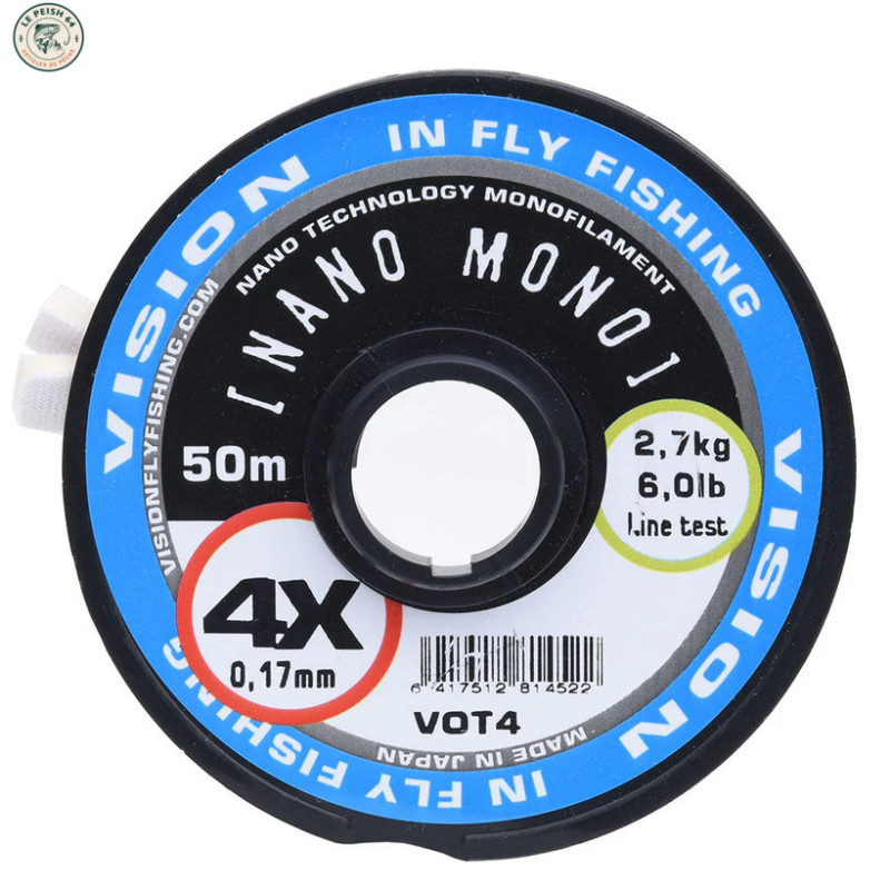 Vision Nano Mono 50 m 0,36 mm | Le Peish 64
