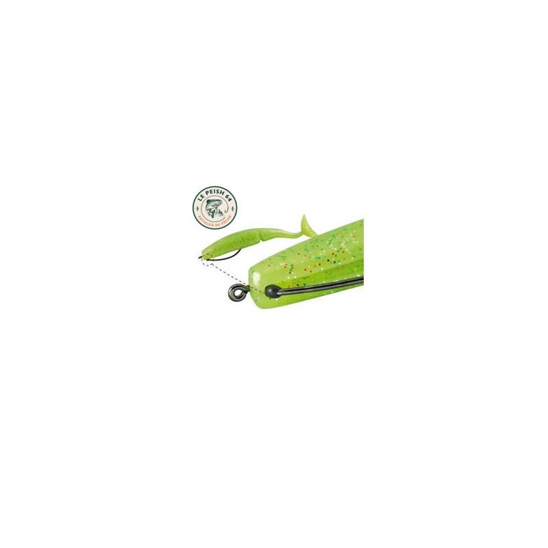 Worm Offset EWG 3/0 Silicon Stopper | Le Peish 64