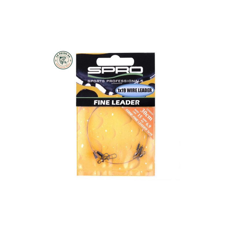 1X19 Non Coated Wire 15lb | Le Peish 64