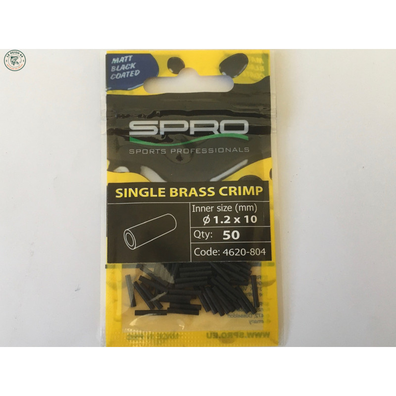 Single Brass Crimp 1.2mm | Le Peish 64