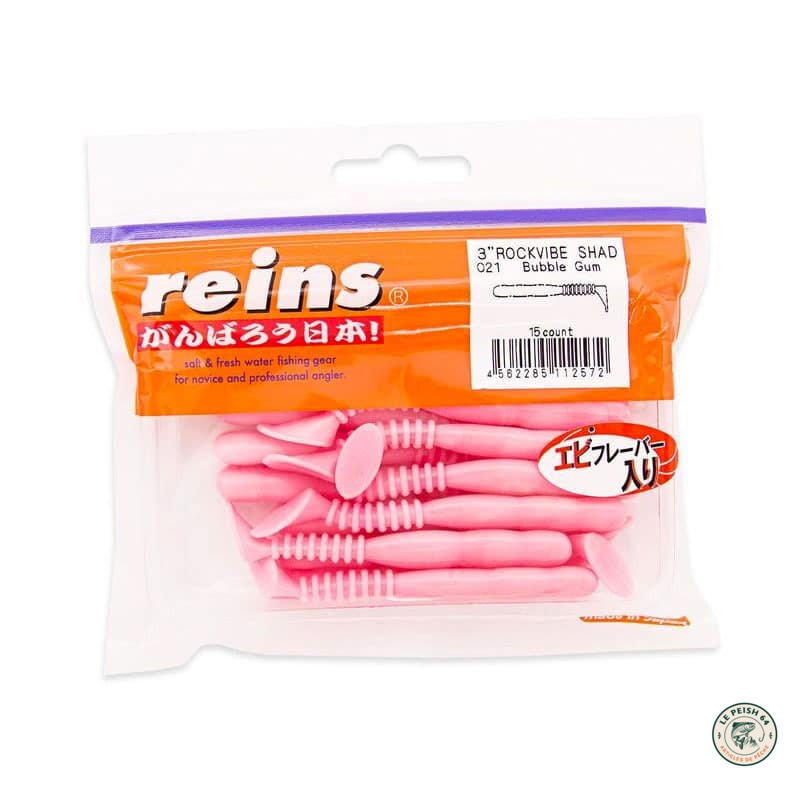 Reins Rockvibe Shad 3" 021 | Le Peish 64