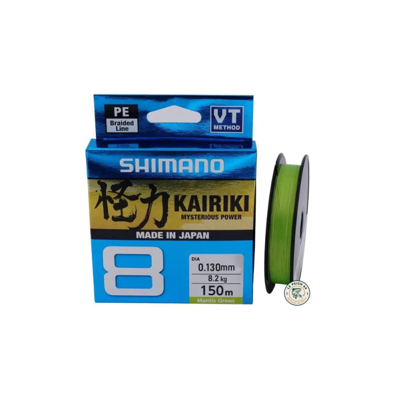 Kairiki 8 0,13 mm 150 m Mantis Green | Le Peish 64
