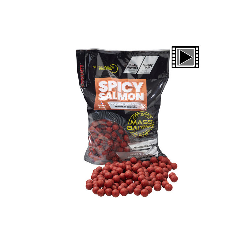 Spicy Salmon Mass Baiting 20mm 3kg | Le Peish 64