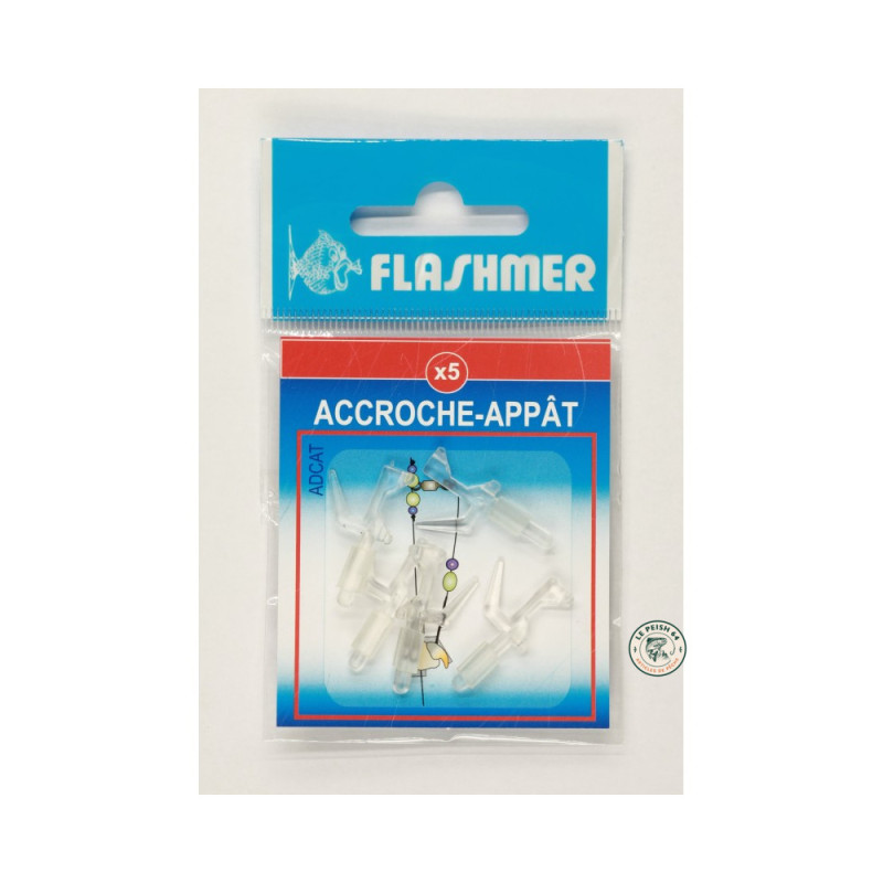 Accroche-appât Flashmer transparent | Le Peish 64
