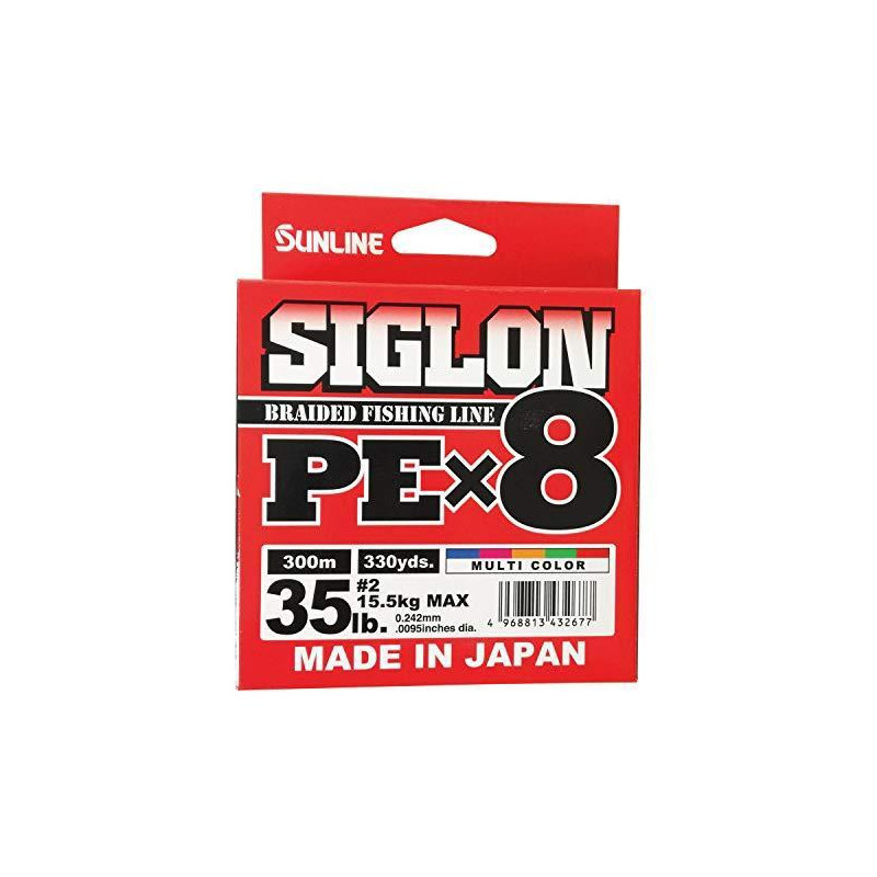 SIGLON PE X8 PE 2 MULTICOLOR 300M | Le Peish 64