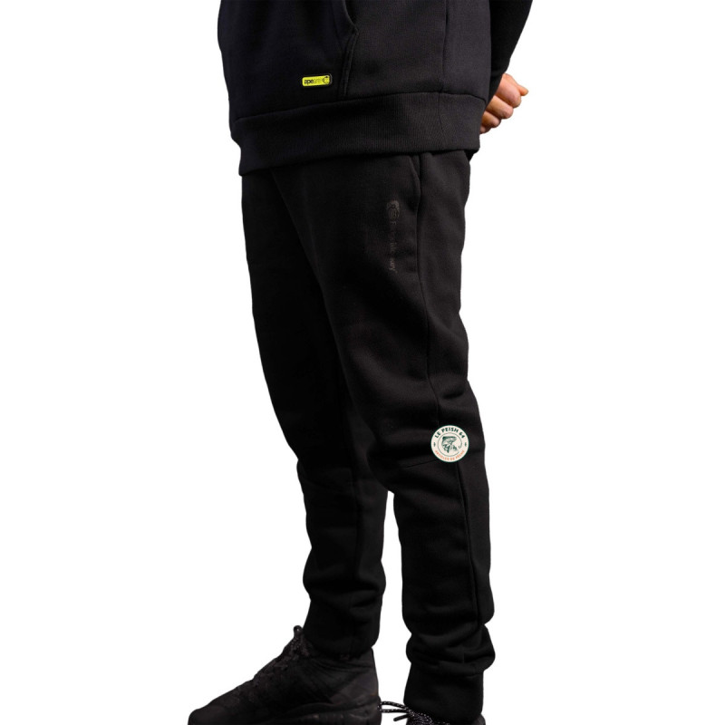 Heavyweight Joggers Black T.S | Le Peish 64