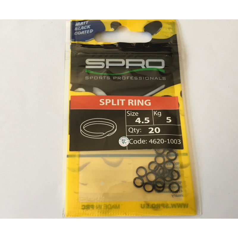 SPRO Split Ring 4,5 mm 20 pcs | Le Peish 64