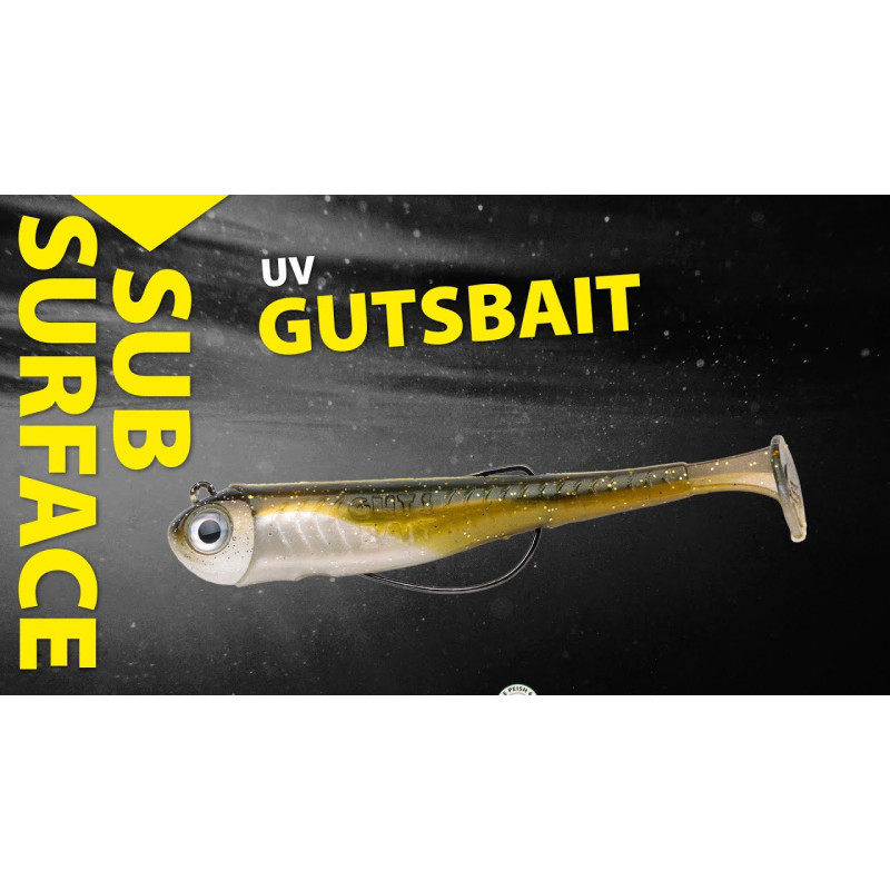 GUTSBAIT UV Lemon/Pearl 95 mm | Le Peish 64
